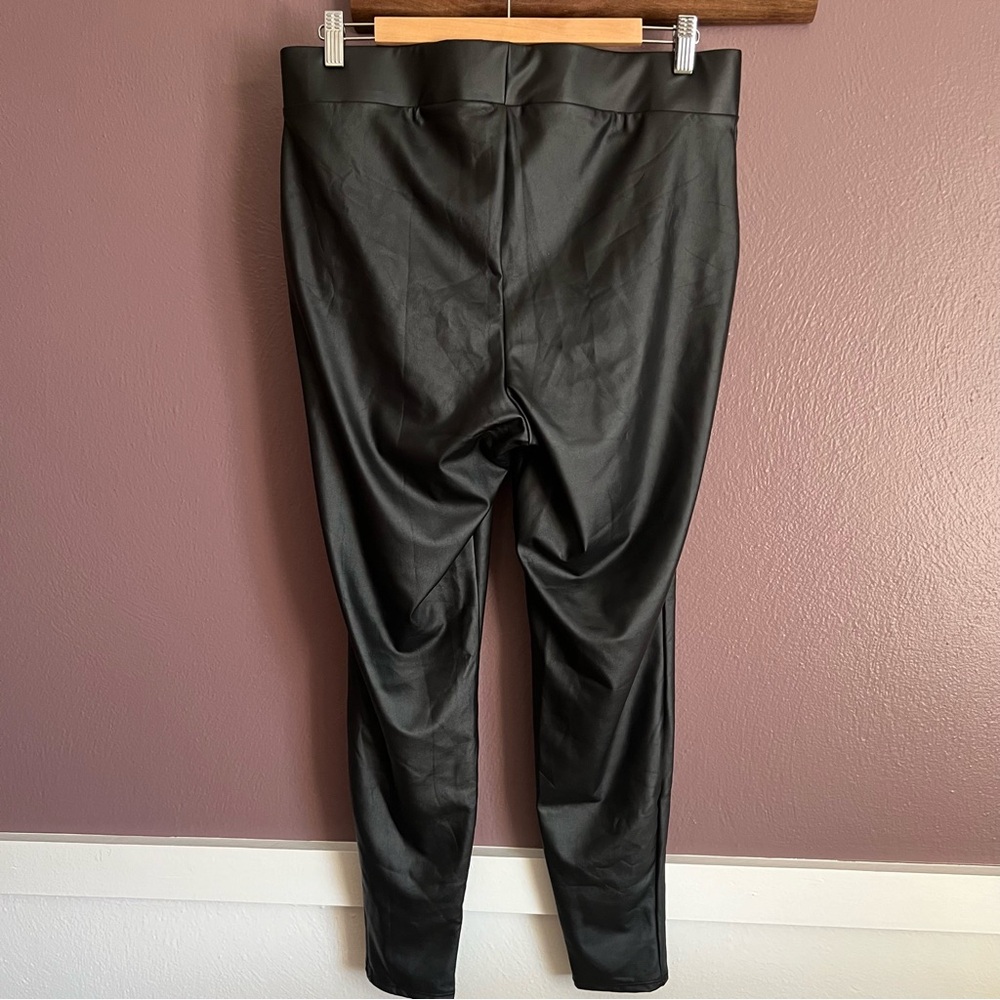 Torrid Faux Leather Leggings - Picture 4 of 8